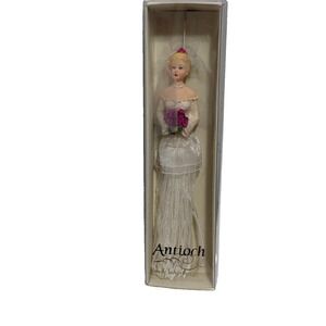 ANTIOCH BOOK ADORNMANTS TASSELED FIGURAL BOOKMARK THE BRIDE 2003 VTG RARE